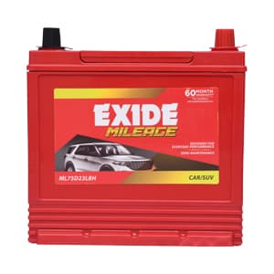 EXIDE MILEAGE ML75D23LBH (68 AH)