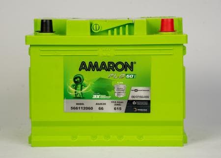 AMARON FLO Automotive Battery - 566112060 (AAM-FL-566112060) (66 AH)