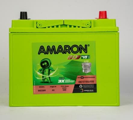 AMARON GO Automotive Battery - 95D26R (AAM-GO-00095D26R) (65 AH)