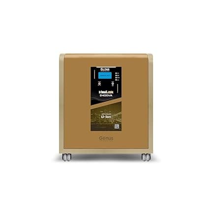 Genus MaxiLion 2400 VA (2.4 KVA) Inverter with Upto 12 Year Life Integrated 2560Wh Lithium-Ion Battery for Home, Office & Shops (Runs Even 1HP Motor)