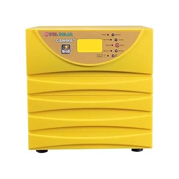 UTL Gamma Plus 1650 MPPT Solar Inverter | Pure Sinewave | Reliable Power Backup for Home, Office & Shops | LCD Display | Supports Lithium & Lead Battery | 3 Years Warranty (1400VA/12)